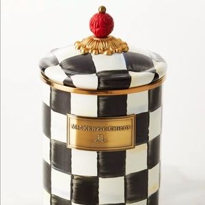 MacKenzie-Childs Courtly Check Large Canister